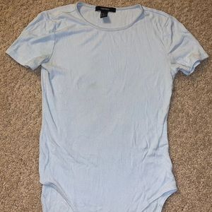 Light blue bodysuit